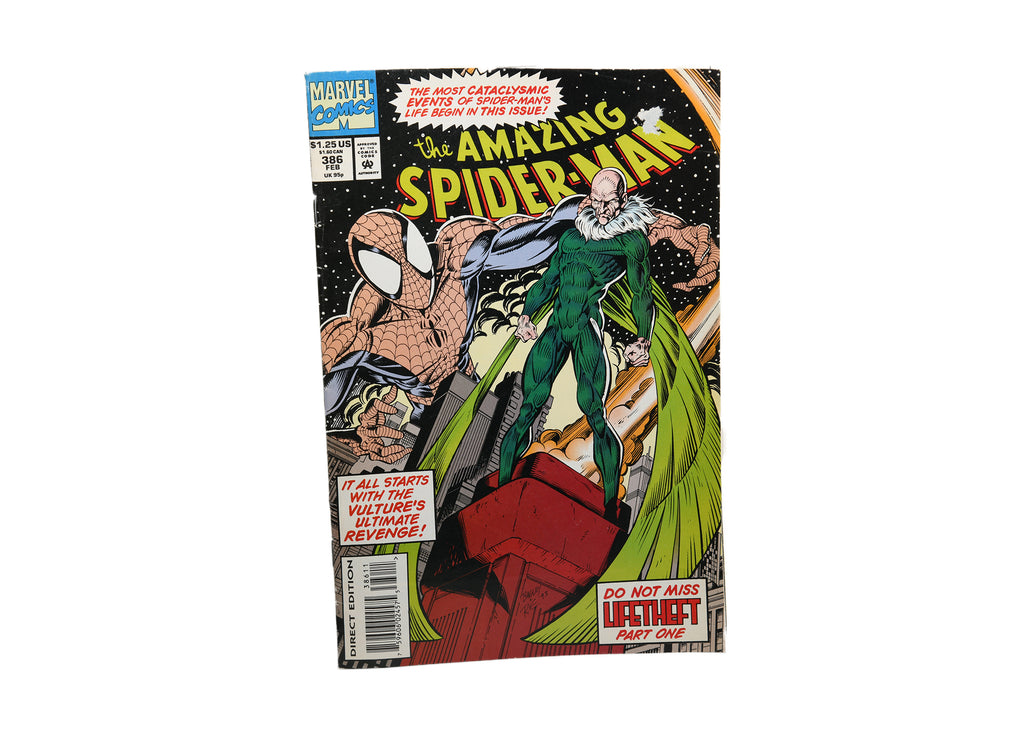 Marvel-The Amazing Spider-Man-The Vulture's Ultimate Revenge-Comic Book Feb #386