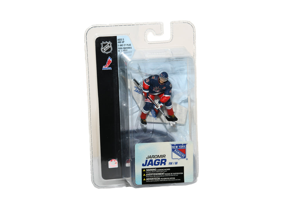 NHL-McFarlane Toys Jaromir Jagr 2 Action Figure 2006 Multilingual Box Rare