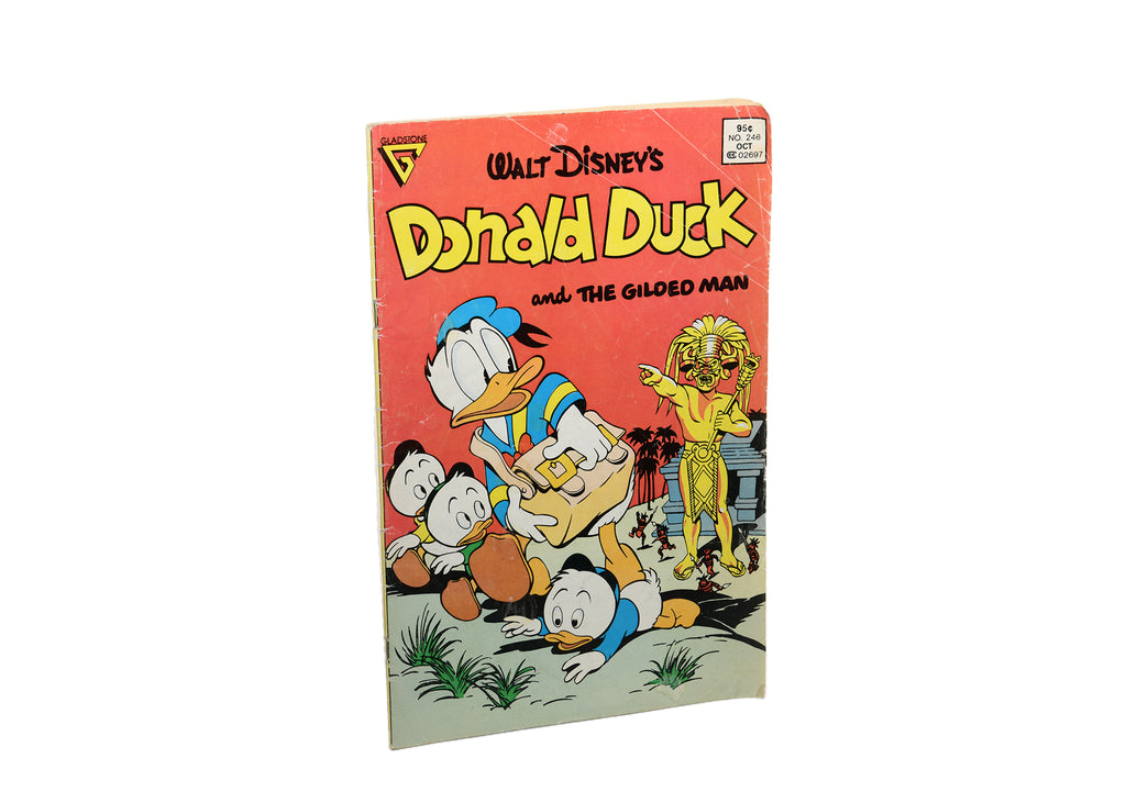 Donald Duck & The Gilded Man-Comic Book No. 246 October 1986 Walt Disney