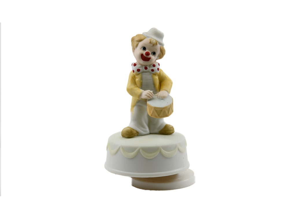 Clown-Music Box- Yellow Jacket With Drum