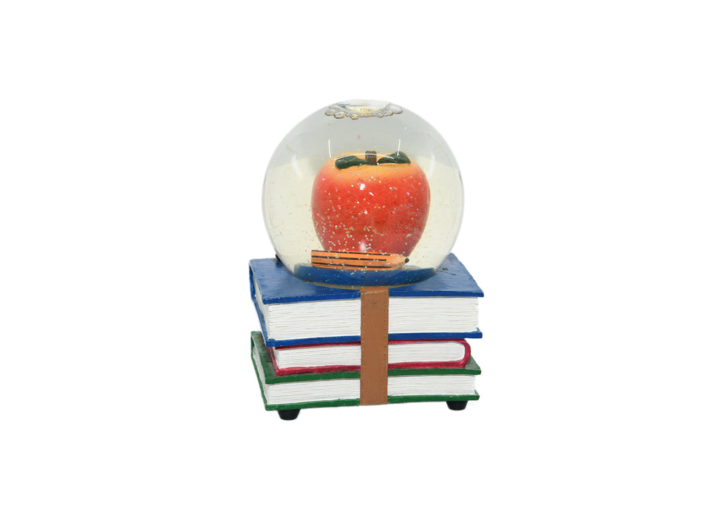 Snow Globe 3 Tier Book- Apple