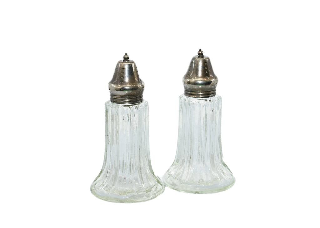 Glass Salt & Pepper Shakers