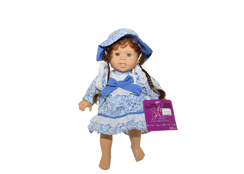 Vintage  Dolls  - My Pals Collection - Blue White Dress