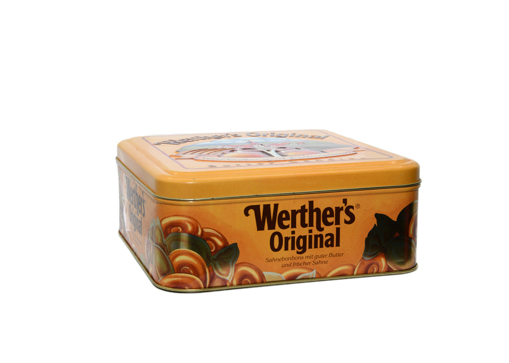 Vintage Werther's Oringinal Butter Candies Tin Container