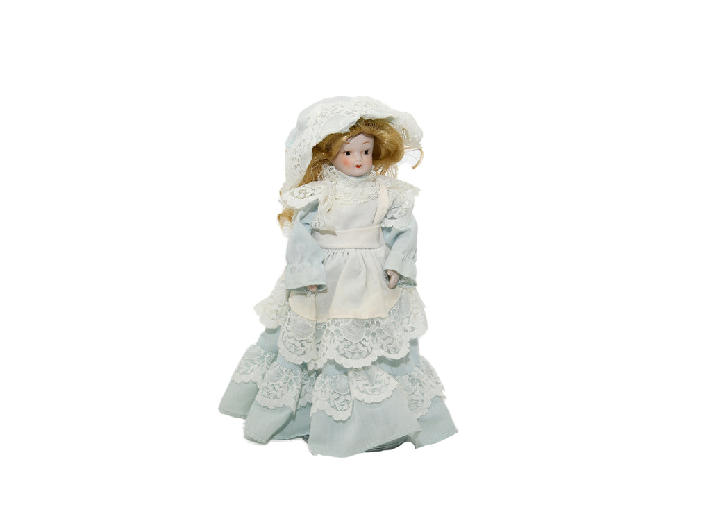 Vintage Doll In 1800's  Dress