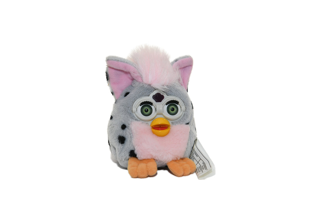 Furby Gray And Pink With Black Spots Gray/Green Eyes 1998 70-800