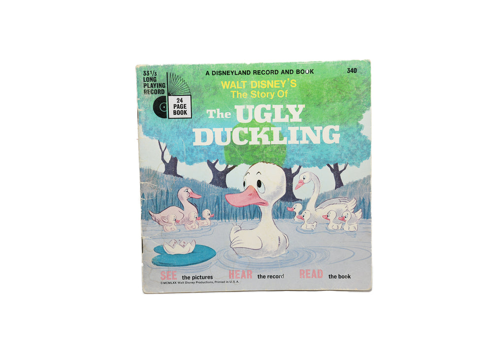 Walt Disney The Ugly Duckling-Record & Book