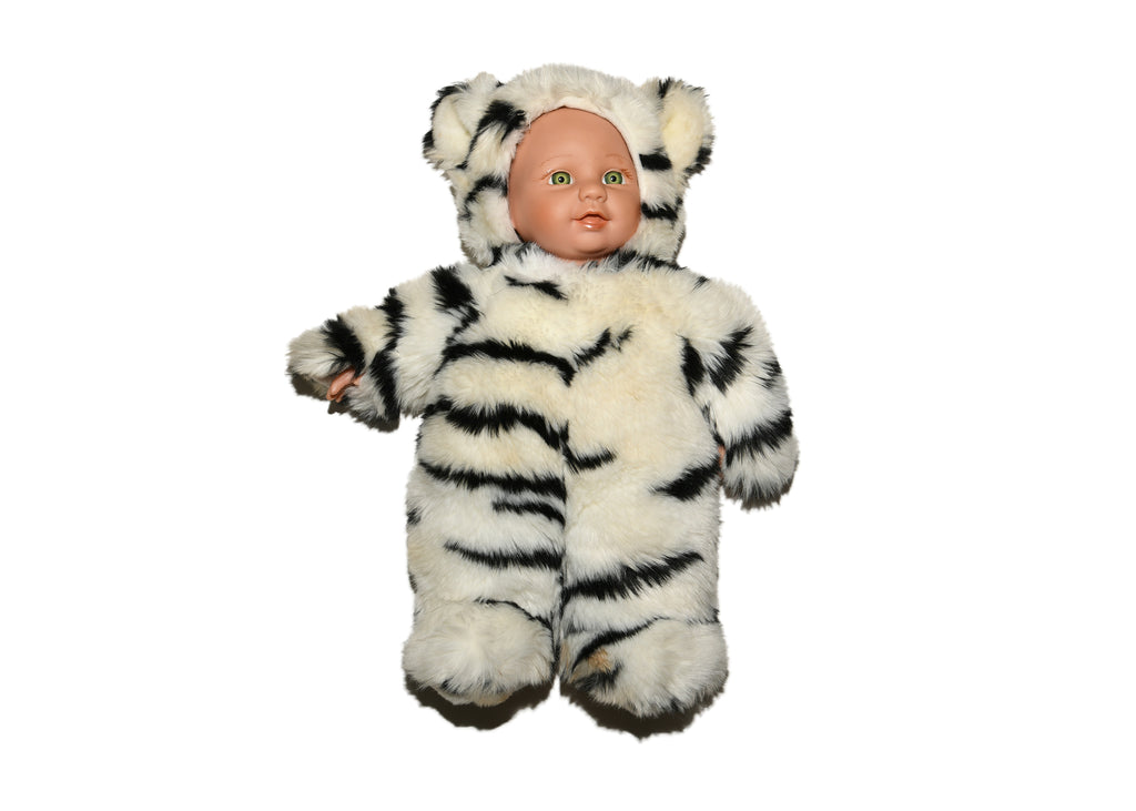 Doll Dressed As A White Tiger