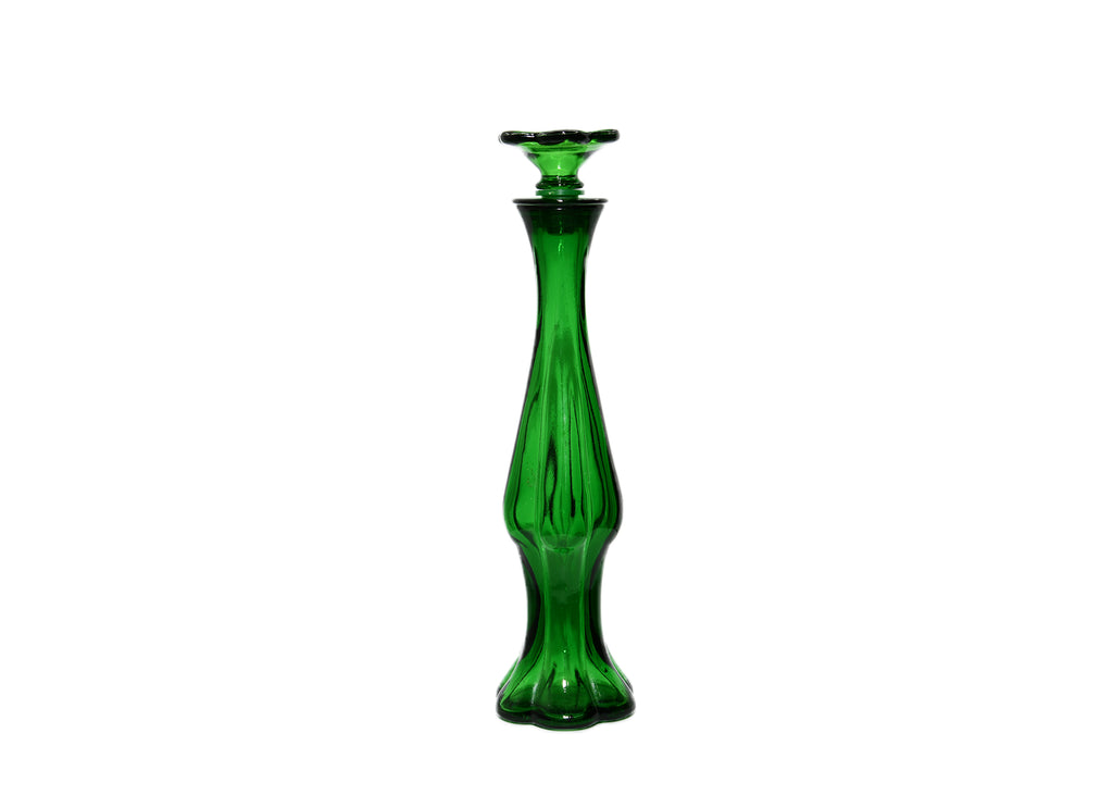Avon-Emerald Green Bud Vase Bottle