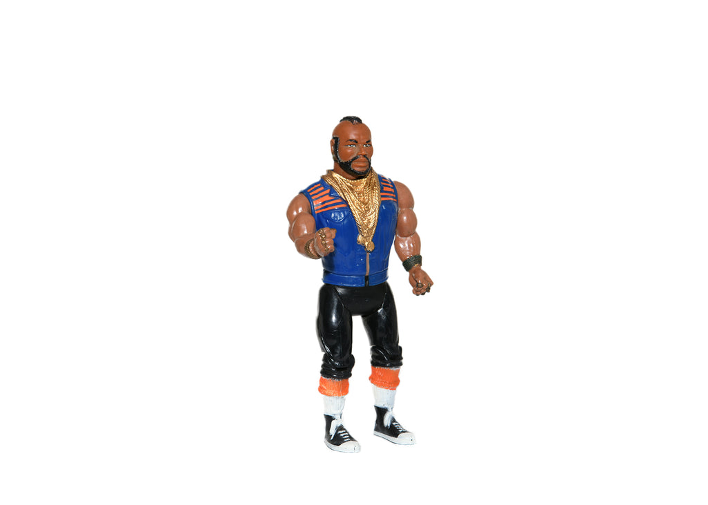 Mr. T Figurine The Agency All Risk Barracuda TV 1983 Cannel Vintage