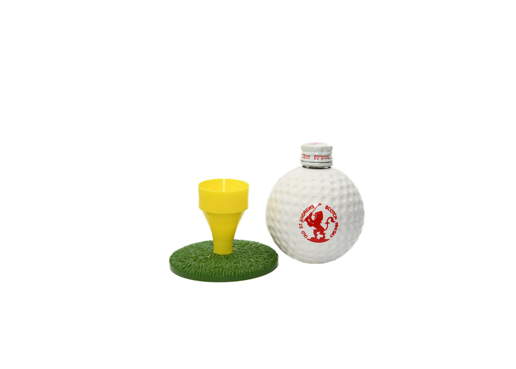 Avon-Golf Ball And Tee Decanter