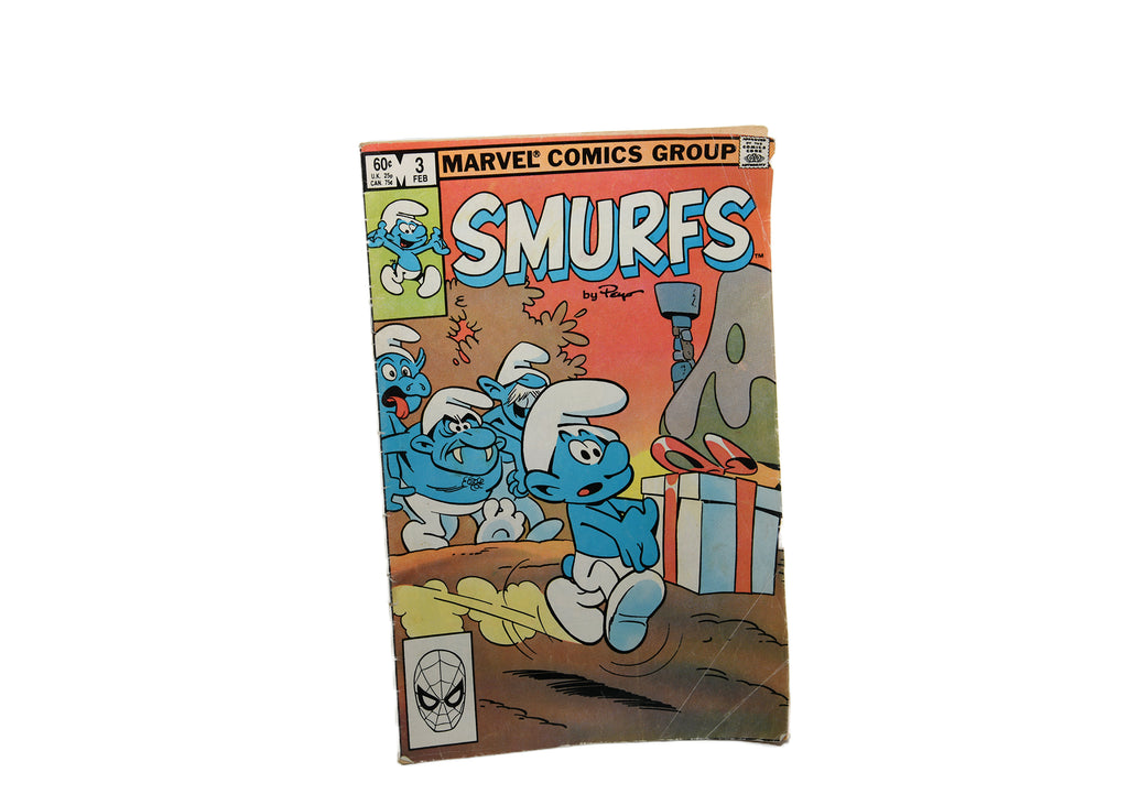 Smurfs-Monster Smurf-Comic Book Issue #3 February 1983 Marvel