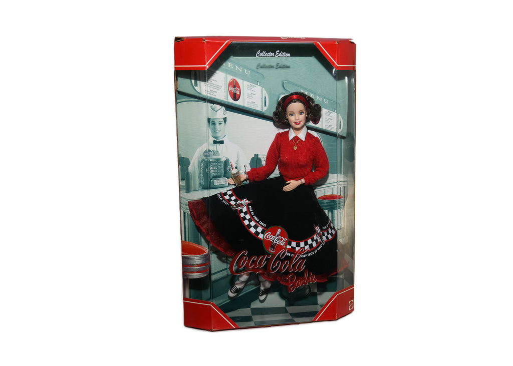 Mattel Barbie Coca Cola Doll-Collector Edition 24637 NIB English-French Packaging NIB
