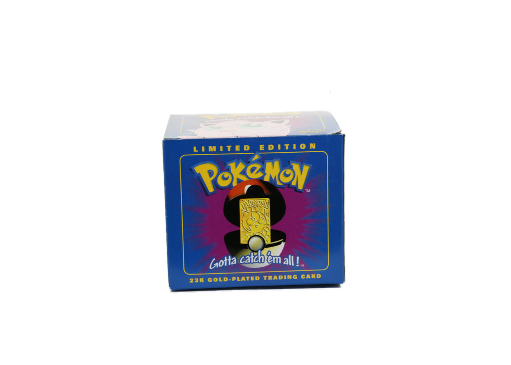 Pokemon-Jigglypuff-23K Gold Plated Trading Card 1999