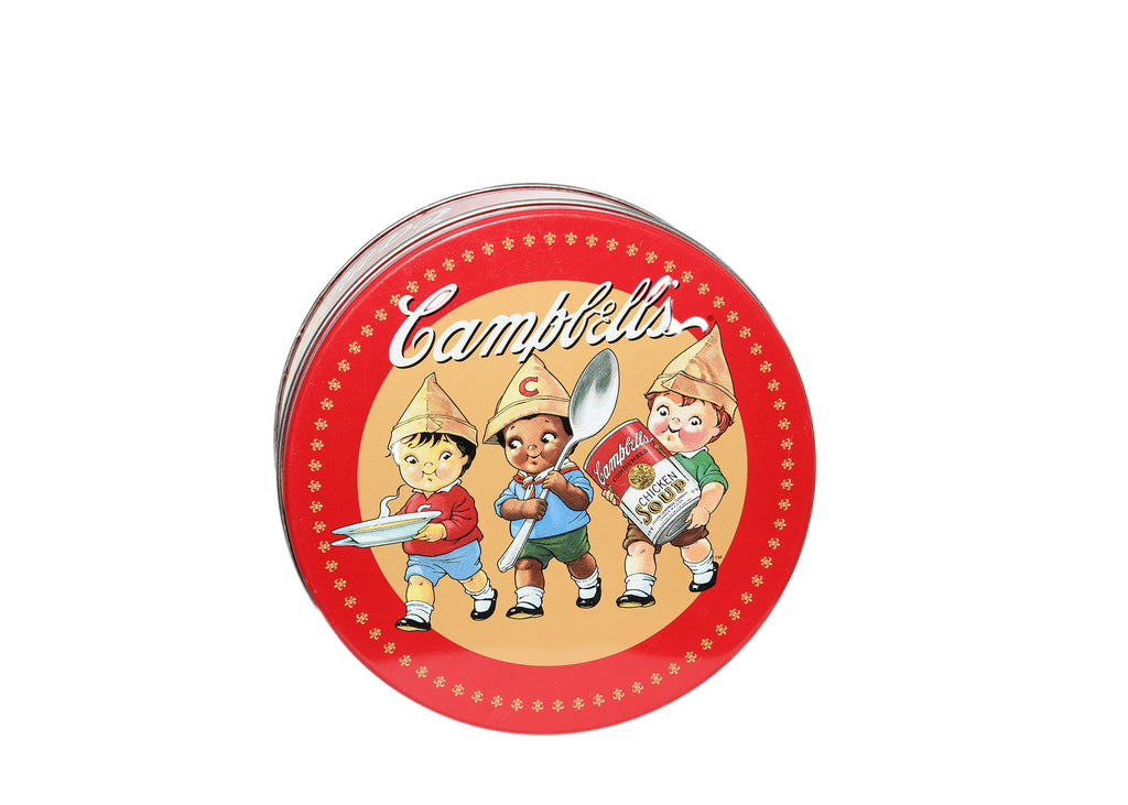 Campbells Soup 1997 Tin Metal Canister 3 Boys