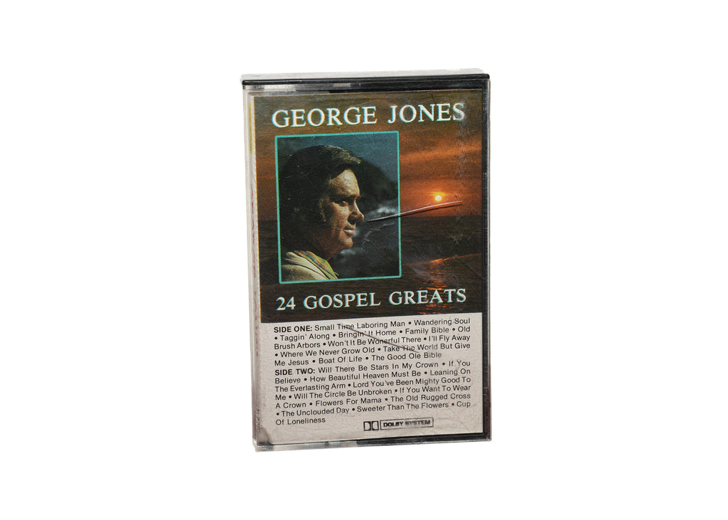 George Jones-24 Gospel Greats-Cassette