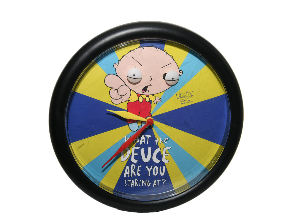 Family Guy-Stewie Wall Clock With Moving Eyes