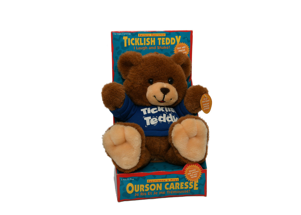 Ticklish Teddy Plush Doll