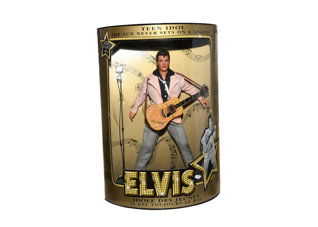 Hasbro Elvis-Teen Idol Doll The Sun Never Sets On A Legend  Multilingual Box