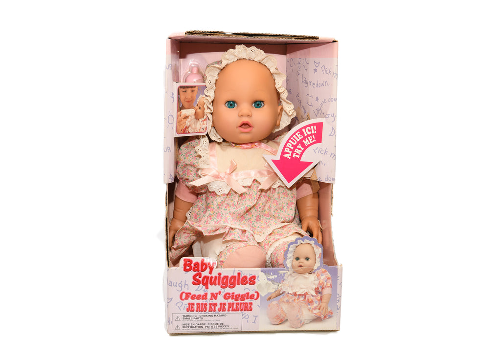 Baby Squiggles Doll (Feed N Giggle) English-French Packaging NIB