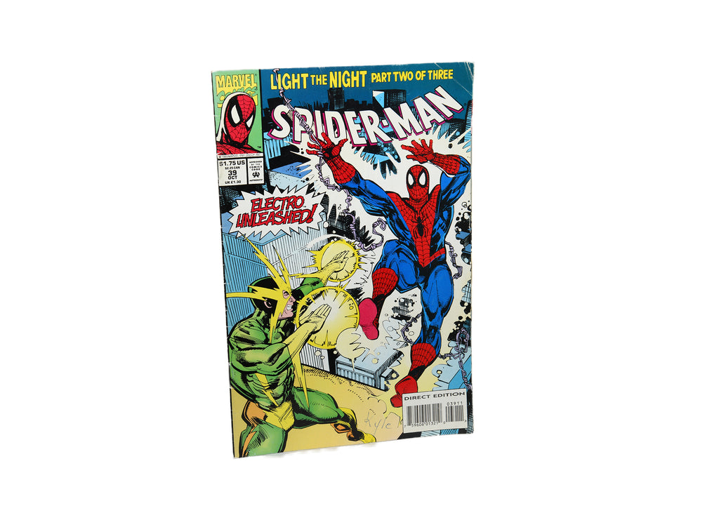 Spiderman-Light The Night Comic Book-Part Two of Three 39 Oct