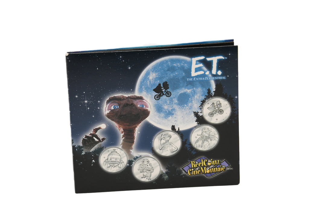 E.T. The Extra-Terrestrial ReelCoinz  Medallion & Sticker Set 2002