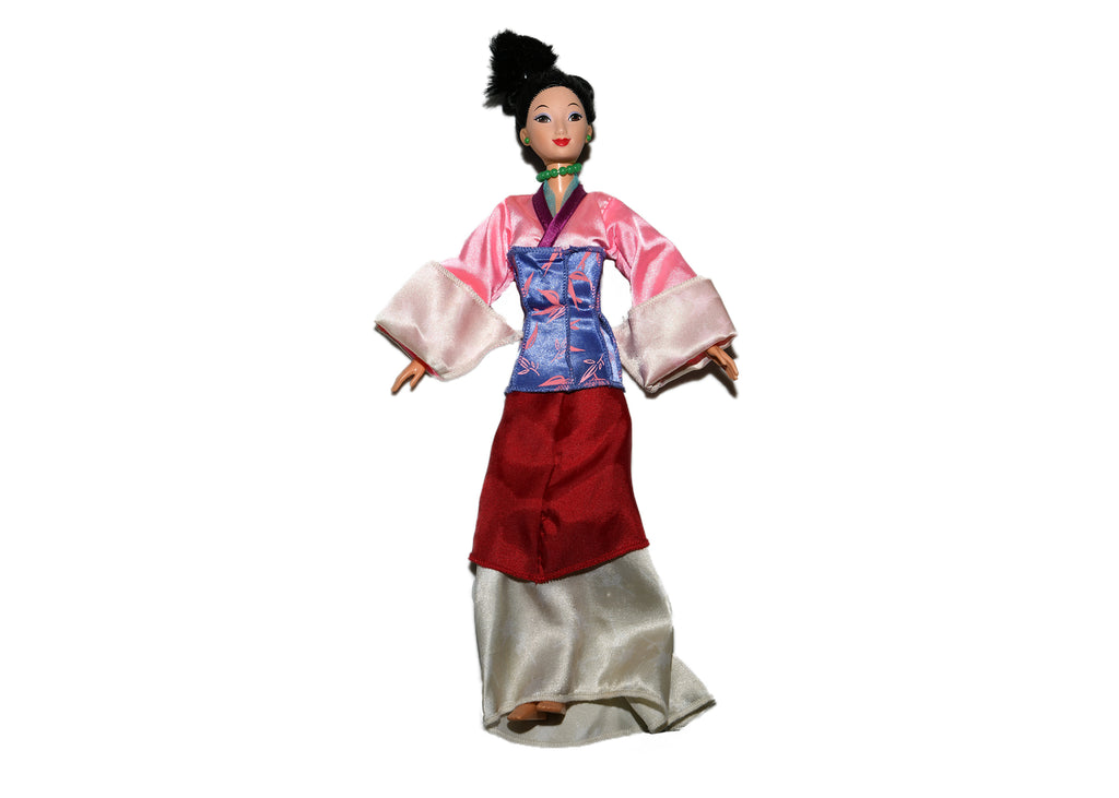 Japanese Doll-String Pulls Hair Up