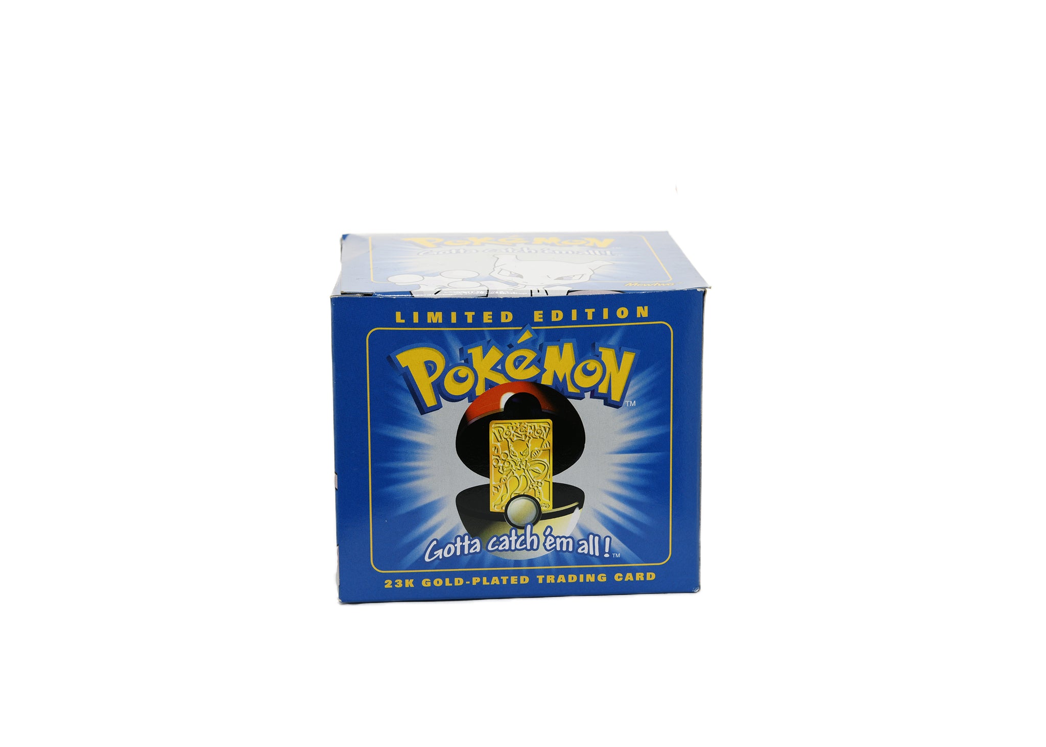 Pokemon-Mewtwo-23K Gold Plated Trading Card 1999 – CertiMart Inc