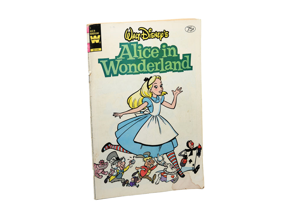 Alice In Wonderland-Comic Book 1984 Walt Disney