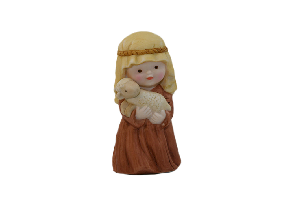 Avon-Heavenly Blessings Nativity Collection Shepherds Boy Figurine