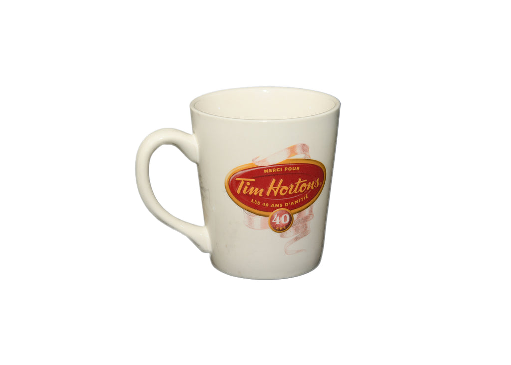 Tim Hortons Coffee Mug-40 Years No.009