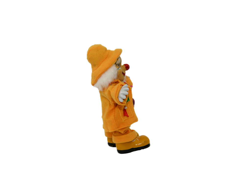 Clown Orange Hat With Orange Outfit