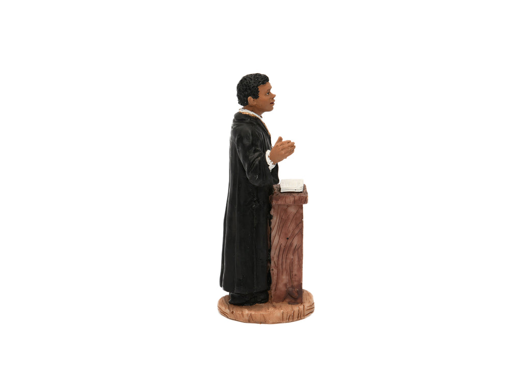 Vintage African American Preacher Figurine