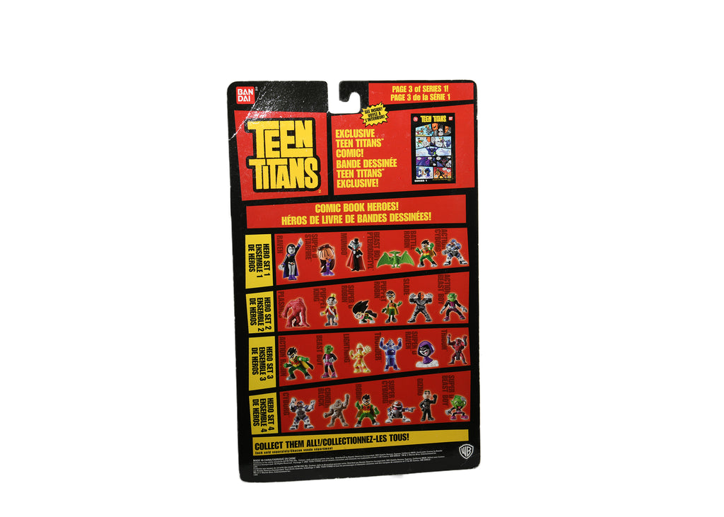 Ban Dai Teen Titans-Page 3 of Series 1 Comic Book Heros English-French