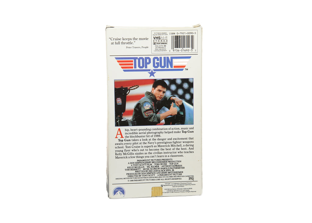 Top Gun VHS Tape