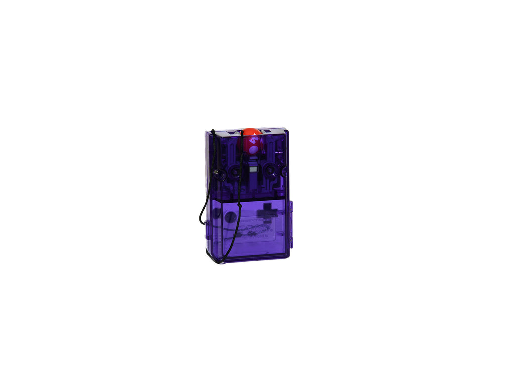 Pokemon Pokedex Shooter BattPoke Poke Ball Blaster Clear Purple Tomy Toy