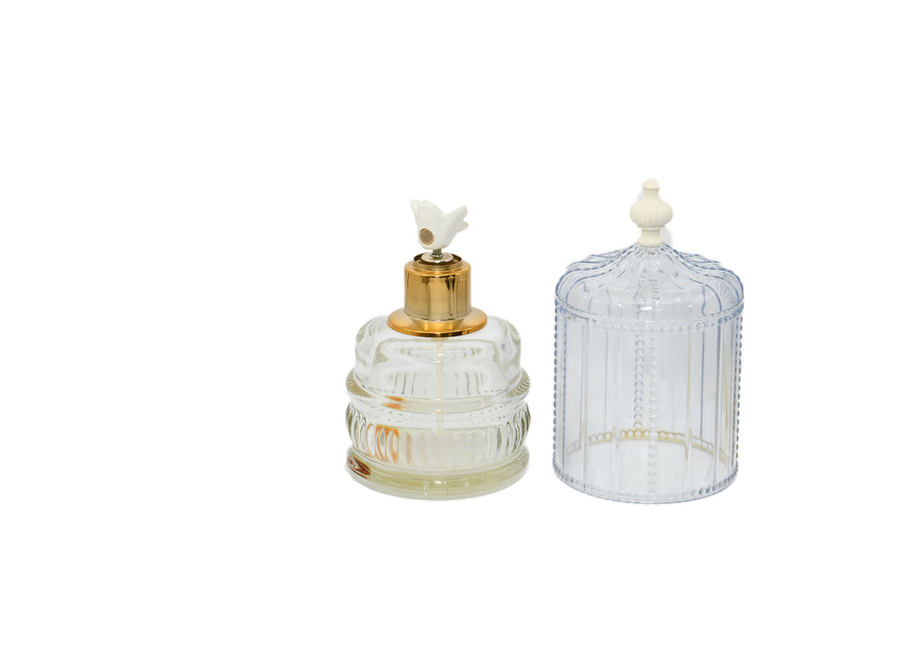 Avon-Bird Cage Perfume Bottle