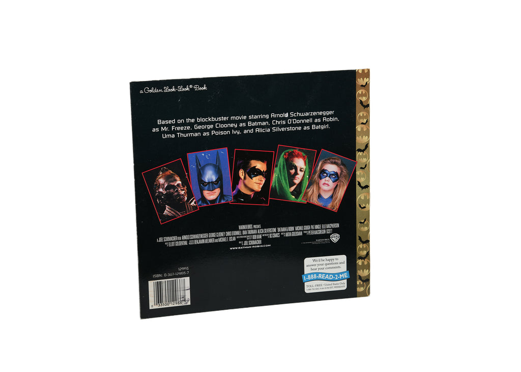 Batman & Robin-Movie Storybook 1997 Golden Books