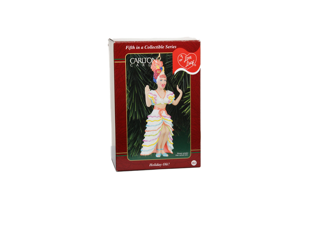 Lucille Ball-Carlton Cards Collection Holiday Ole'-Figurine