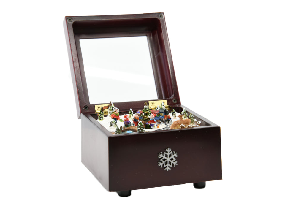 Winterland Music Box - Plays We Wish You A Merry Christmas