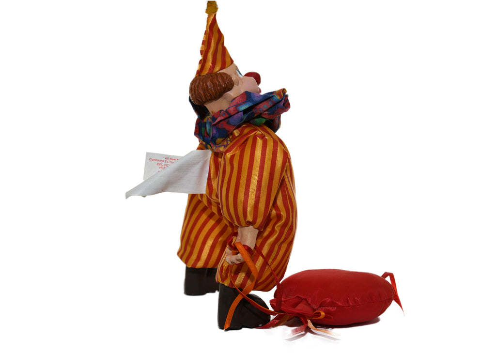 Cookie Russ Clown Doll With Whoopee Cushion