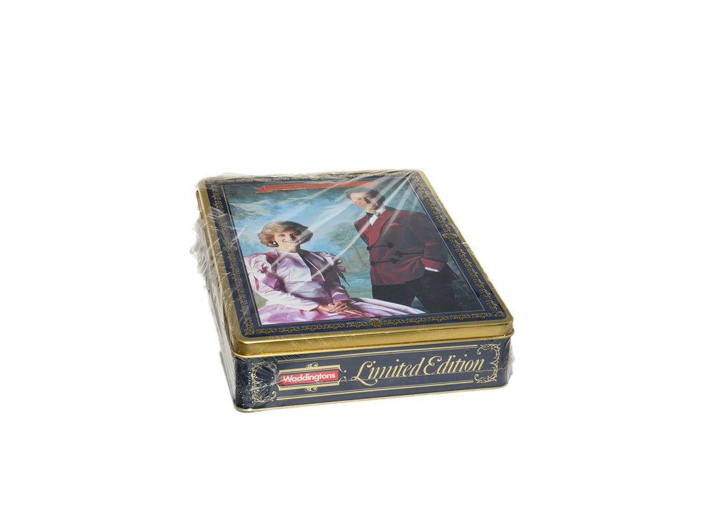 Waddingtons Prince & Princess Of Whales Limited Edition-500 Piece Puzzle Tin Container NIB