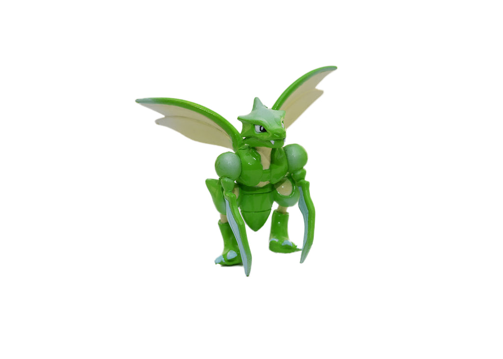 Vintage Pokémon Scyther Figure Original Tomy 1998 Rare Pocket Monster #123 Gen 1