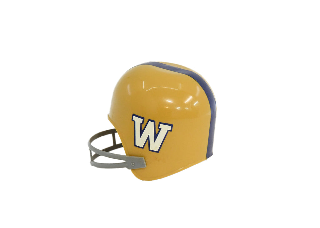 CFL Plastic Football Helmets-Winnipeg Blue Bombers