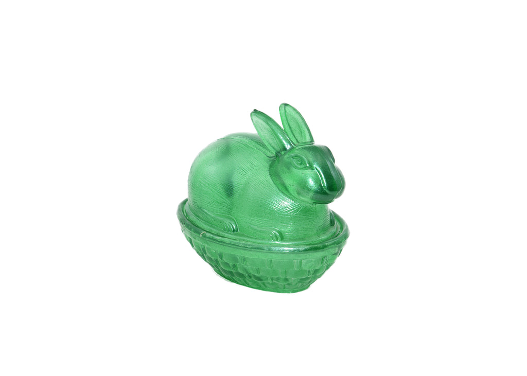 Avon-Green Rabbit Dish