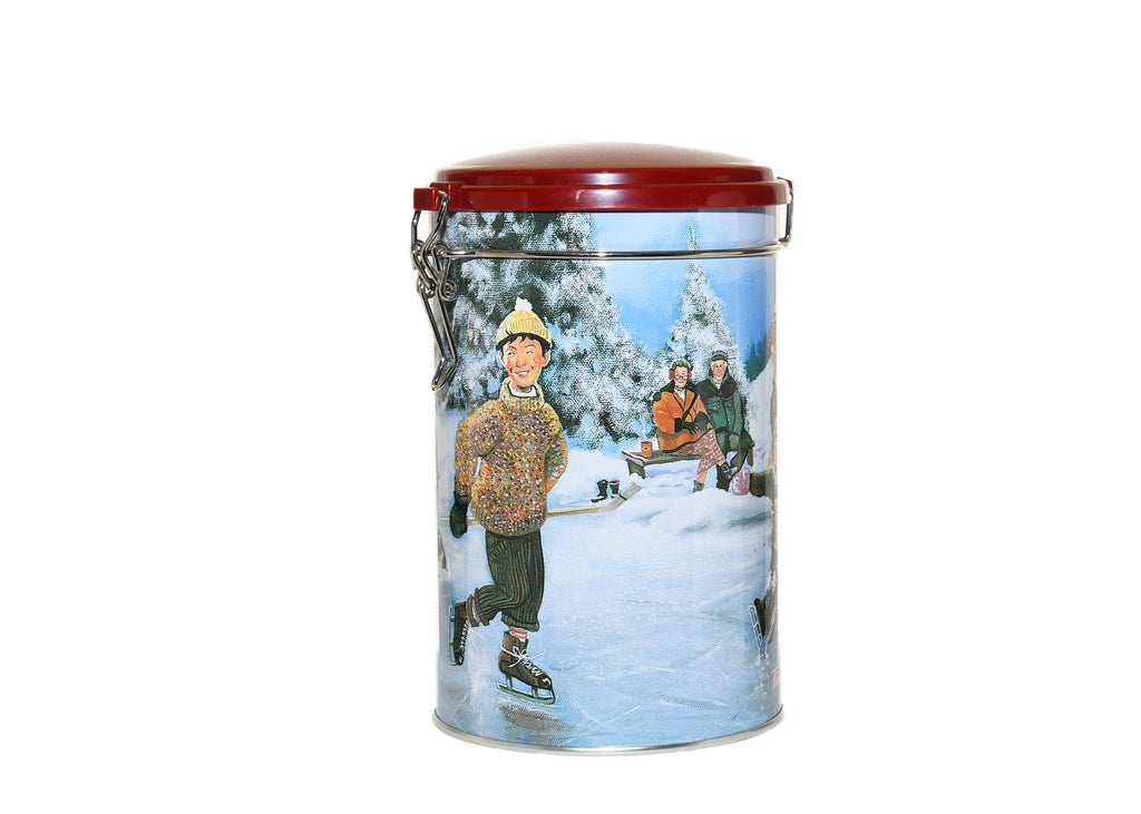 Tim Hortons Coffee Canister- Skating Pond # 003