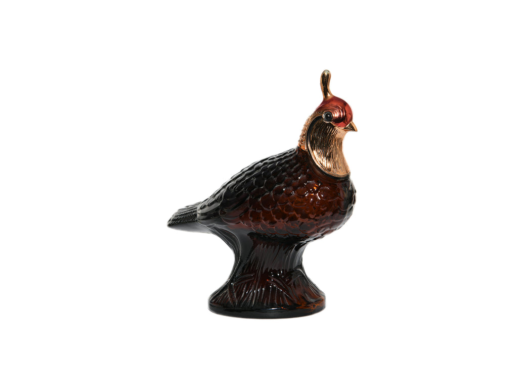 Avon-Quail Glass Decanter