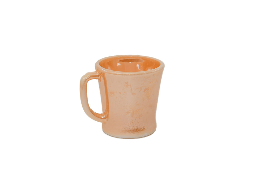 Fire King-Light Orange Coffee Cup