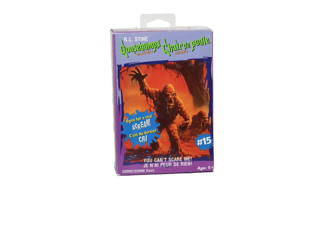 R.L. Stein Goosebumps Collectibles-Mud Monster-#15 English-French Packaging NIB