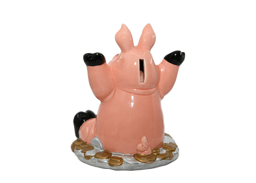 Pig Hands In The Air-Piggy Bank